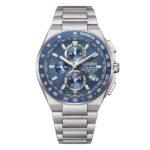 Orologio Radio Controllato Blu Super Titanio Uomo Citizen AT8396-59L