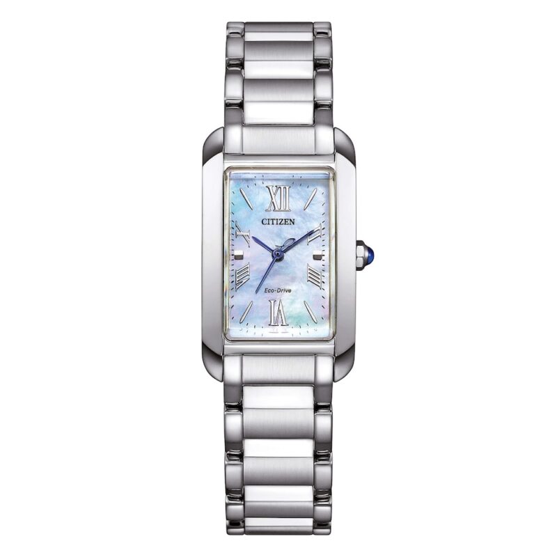 Orologio rettangolare donna con quadrante madreperla EW5620 55N