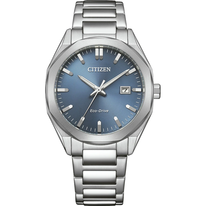 Orologio solo tempo citizen metropolitan blu citizen BM7620 83M